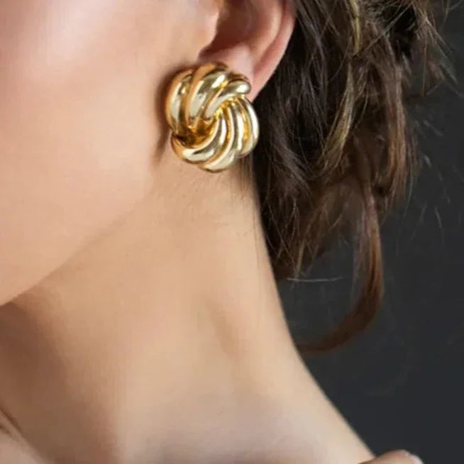 [GALE]Floriana Gold Earrings