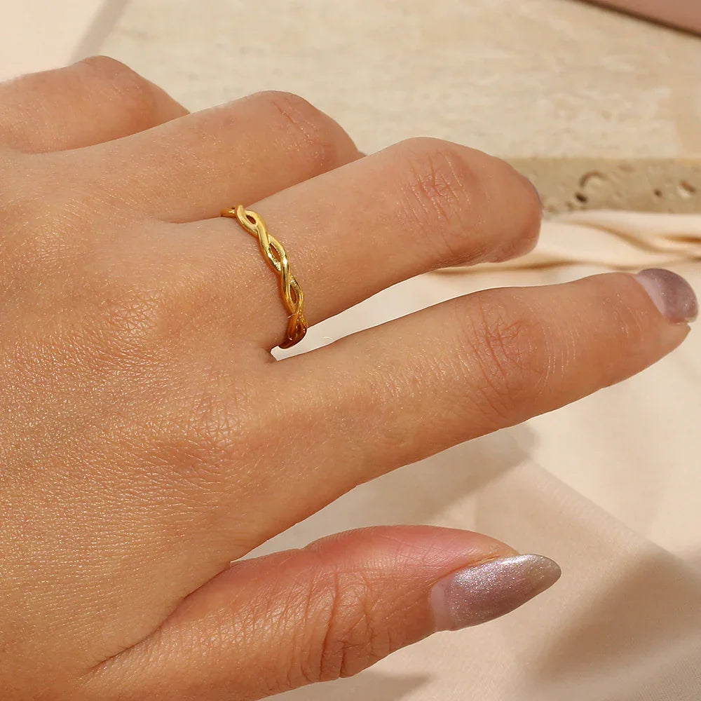 [GALE]Keira Gold Ring