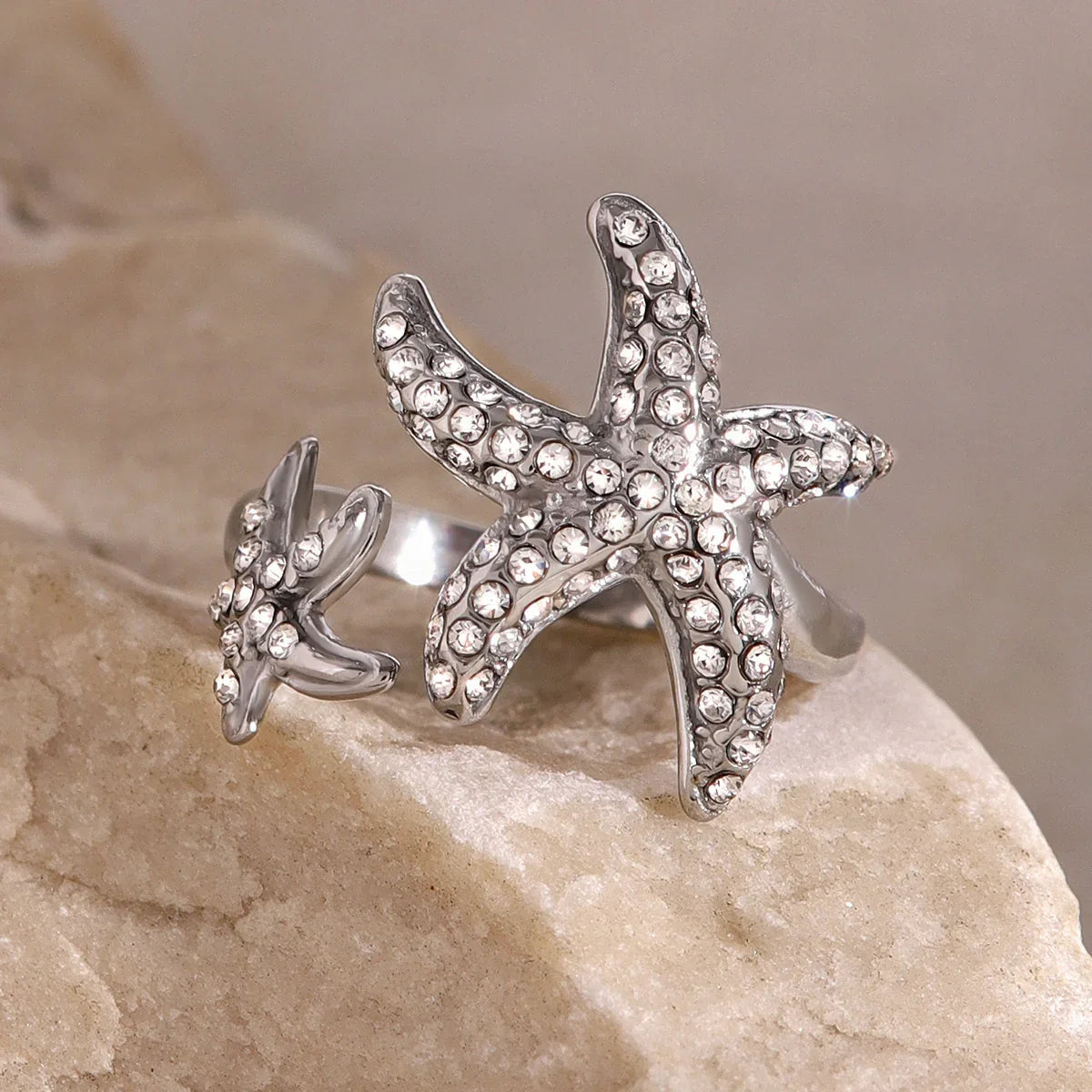 [GALE]Marina Starfish Diamond Ring