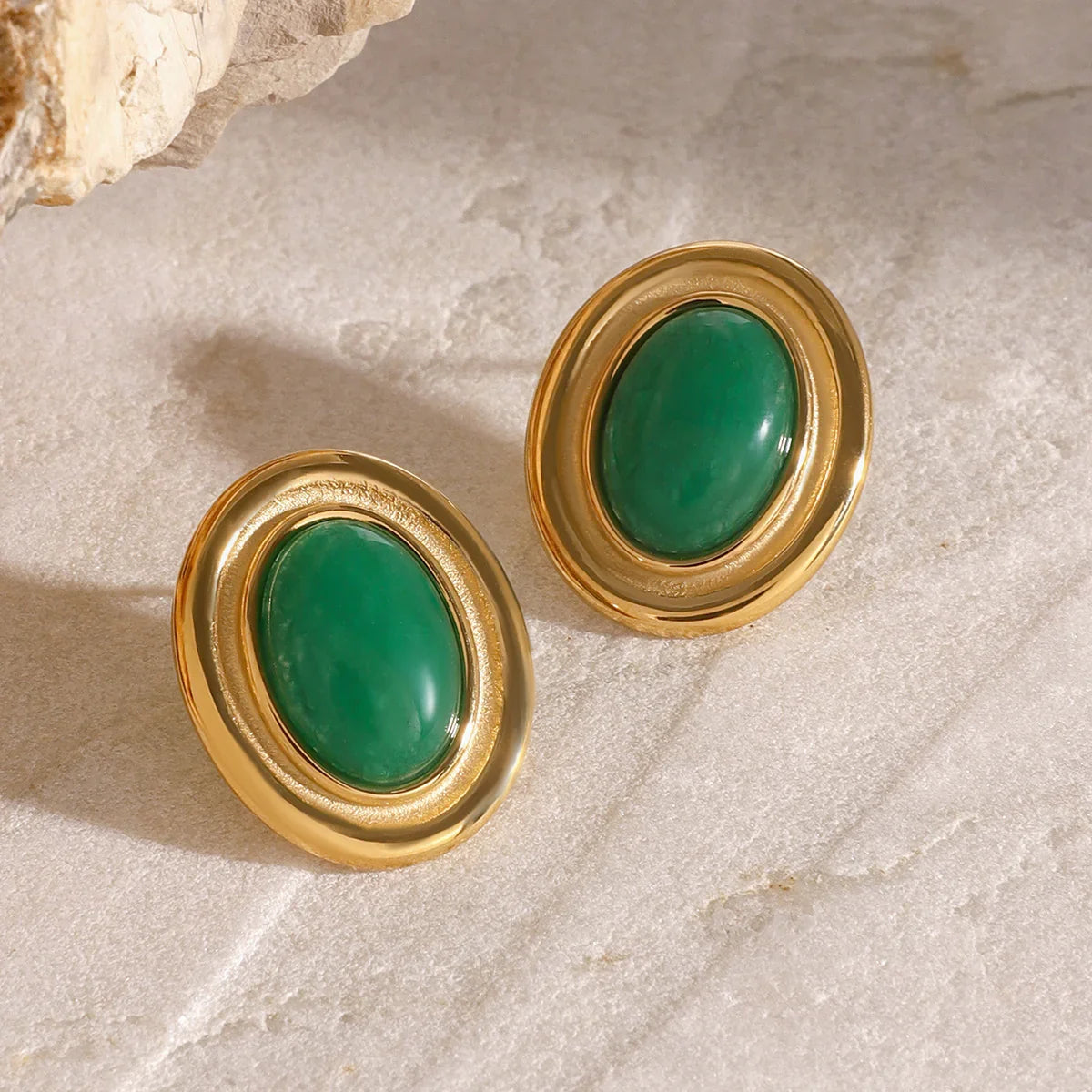 [GALE]Fresca Gemstone Earrings