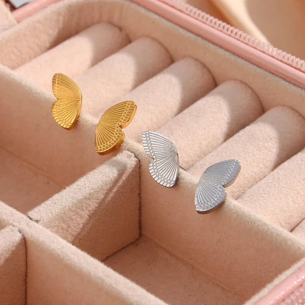 [GALE]Lilac Gold Earrings