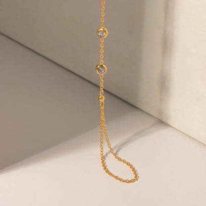 [GALE]Leona Diamond Hand Chain