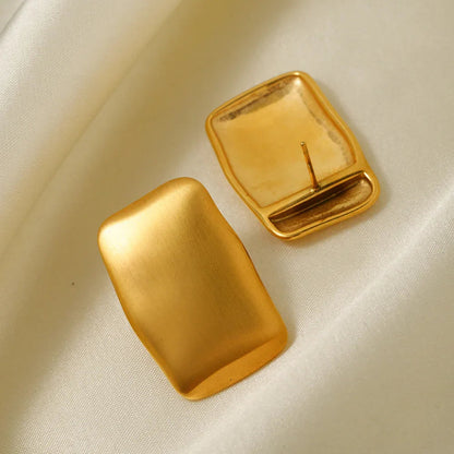 [GALE]Olive Gold Earrings