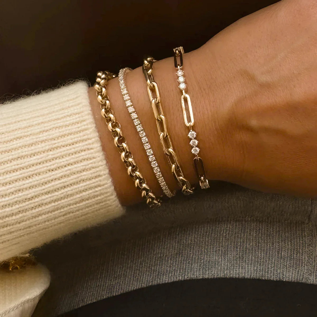 [GALE]Ranielle Diamond Bracelet