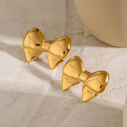 [GALE]Regina Bow Earrings