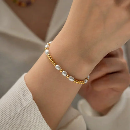 [GALE]Wynn Freshwater Pearl Bracelet