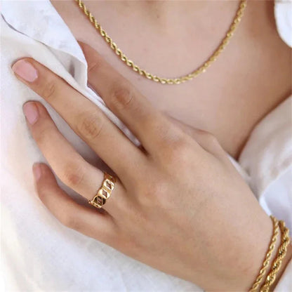 [GALE]Leah Gold Ring