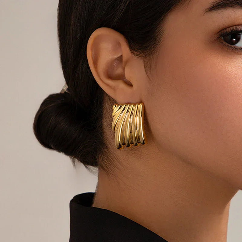 [GALE]Alisa Gold Earrings