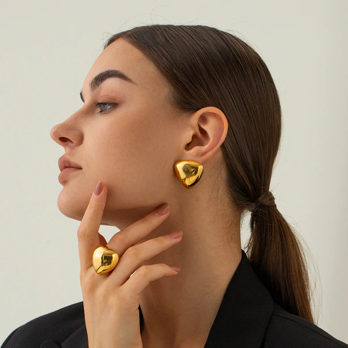 [GALE]Reagan Gold Earrings