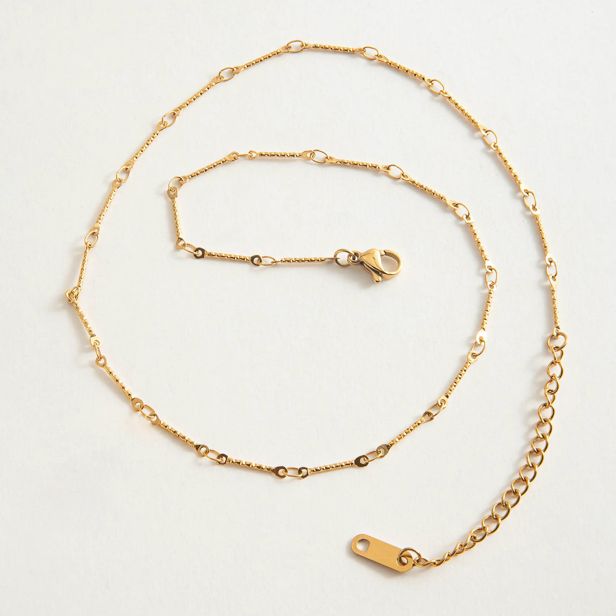 [GALE]Amy Linked Chain Gold Necklace