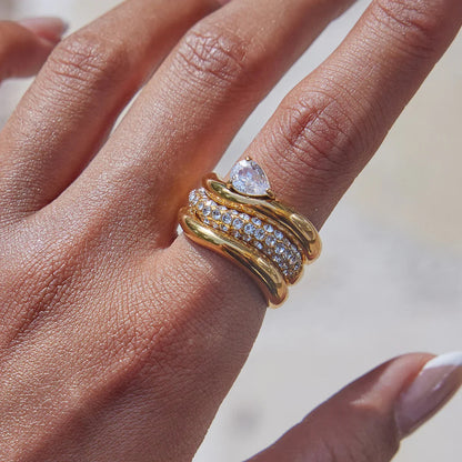 [GALE]Noemi Curated Ring Stack Collection