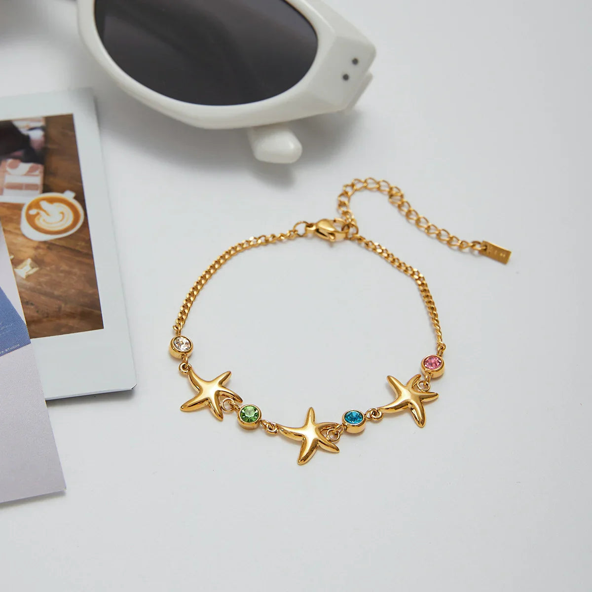 [GALE]Kristine Golden Starfish Bracelet