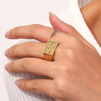[GALE]Miles Gold Ring