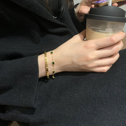 [GALE]Erin Green Bracelet