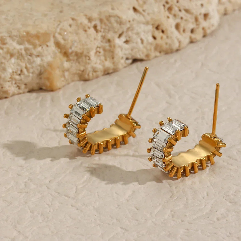 [GALE]Agnes Diamond Earrings