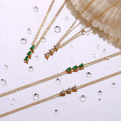 [GALE]Alana Diamond Necklace