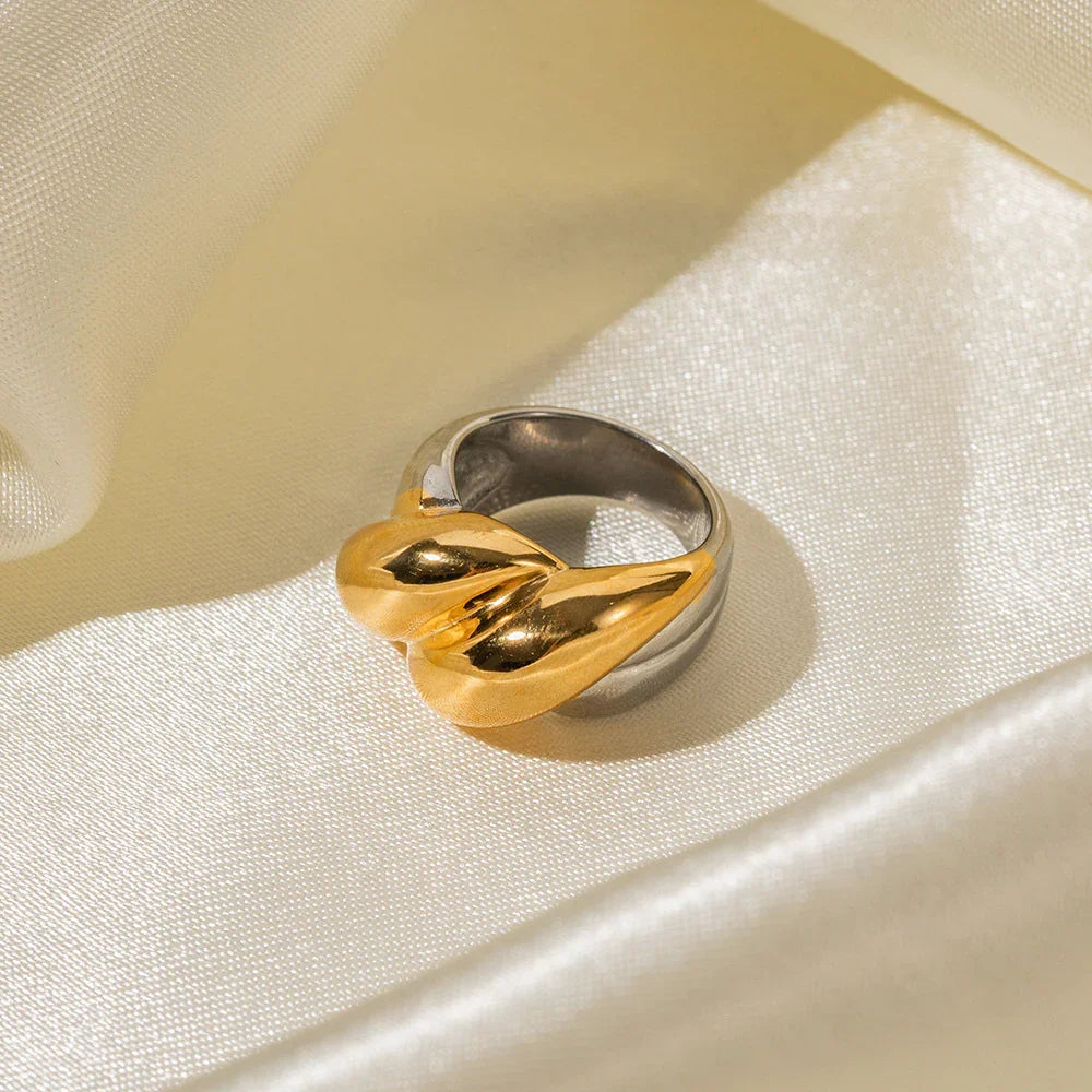 [GALE]Fatima Two Tone Ring