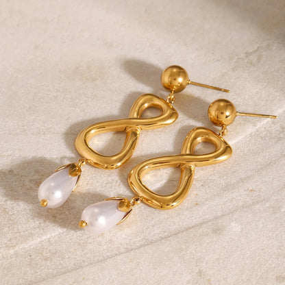 [GALE]Kaylee Freshwater Pearl Earrings