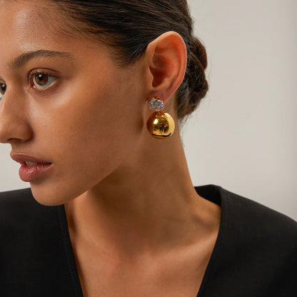 [GALE]Gretta Gold Earrings