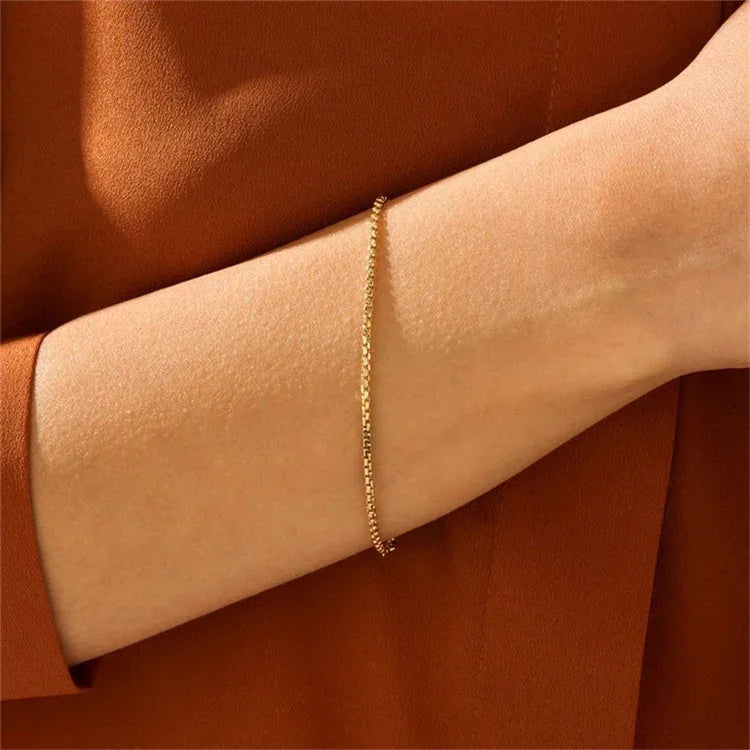 [GALE]Victoria Gold Chain Bracelet
