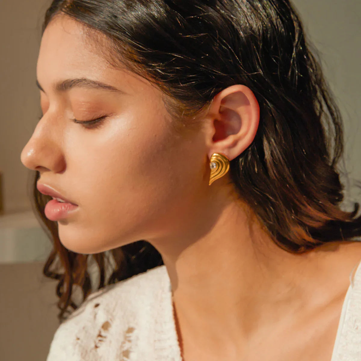 [GALE]Thalia Gold Earrings
