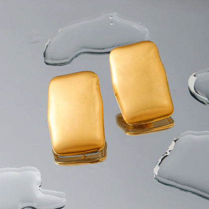 [GALE]Olive Gold Earrings