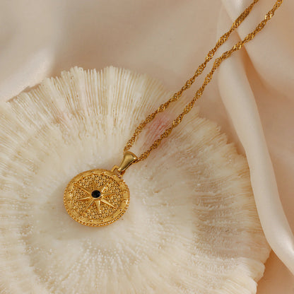 [GALE]Ellie Compass Necklace