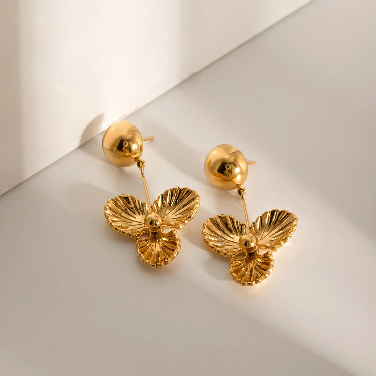 [GALE]Andrea Gold Earrings