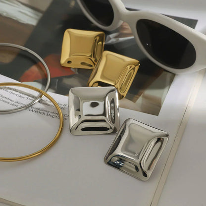 [GALE]Fischer Chunky Pillow Earrings