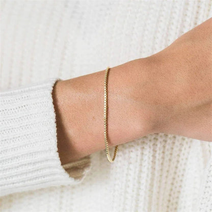 [GALE]Victoria Gold Chain Bracelet