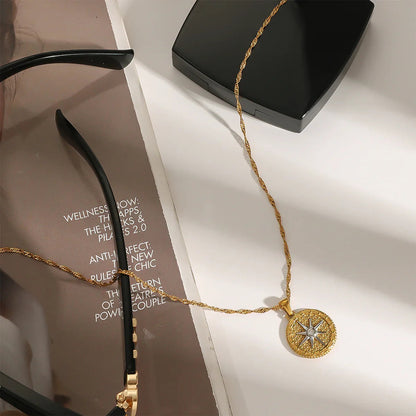 [GALE]Parker Gold Star Pendant