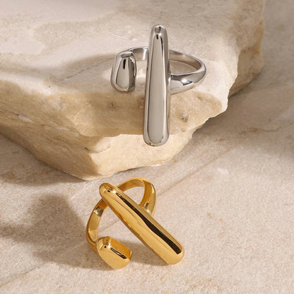 [GALE]Seraphina Contemporary Gold Ring