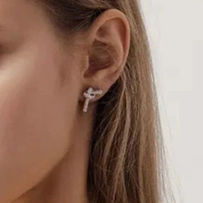 [GALE]Francesca Diamond Earrings