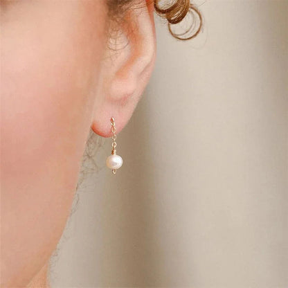 [GALE]Dorothy Pearl Earrings