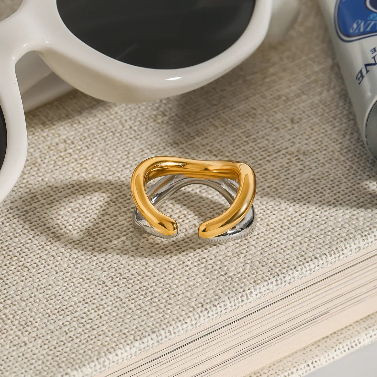 [GALE]Deanna Gold Intertwined Ring