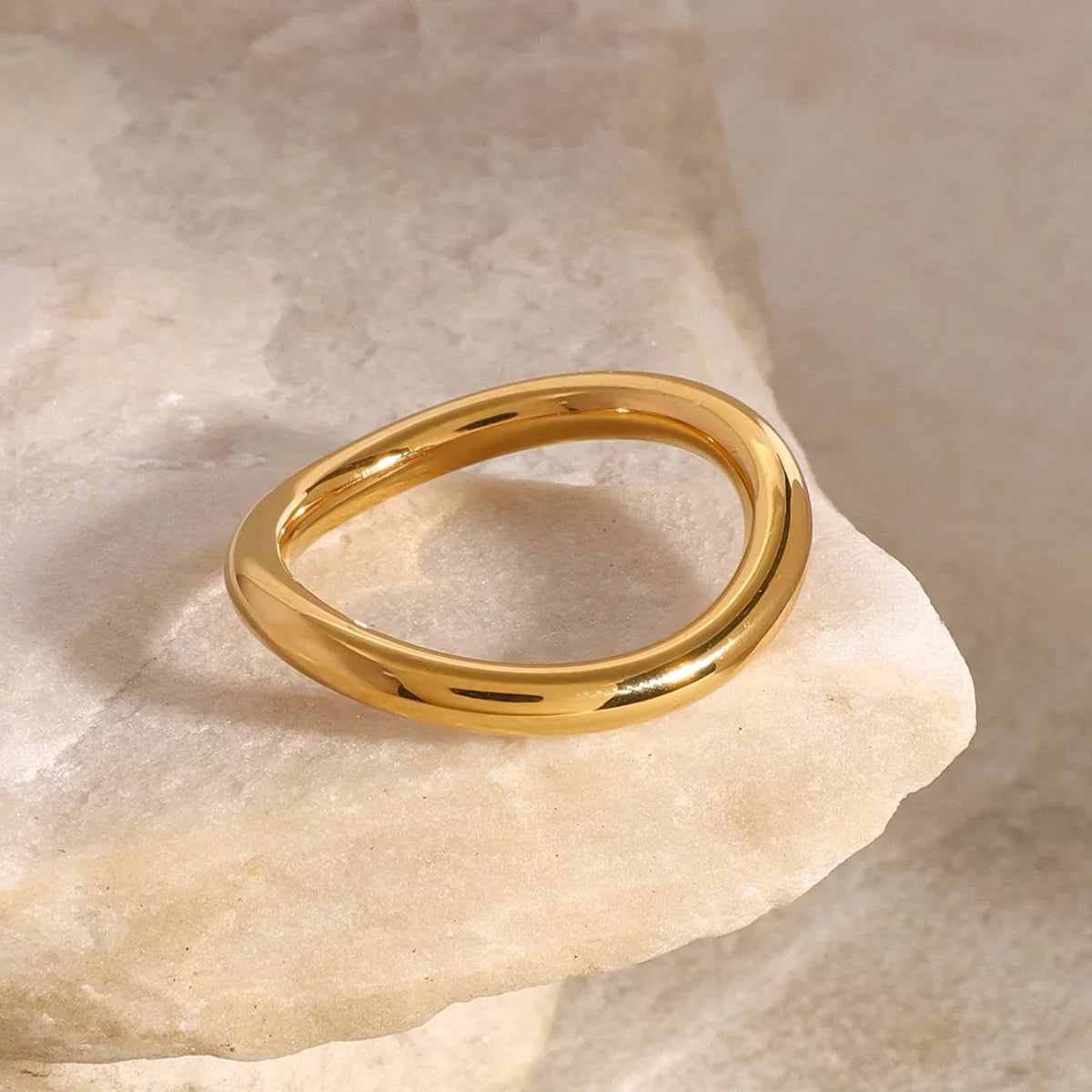 [GALE]Miley Gold & Silver Layered Rings
