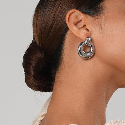 [GALE]Lillian Silver Earrings
