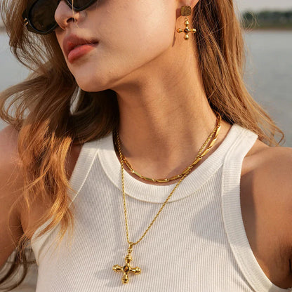 [GALE]Della Gold Necklace
