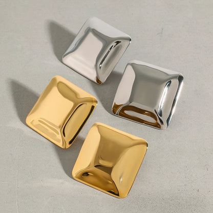 [GALE]Fischer Chunky Pillow Earrings