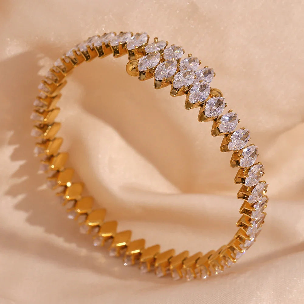 [GALE]Genevieve Diamond Bracelet