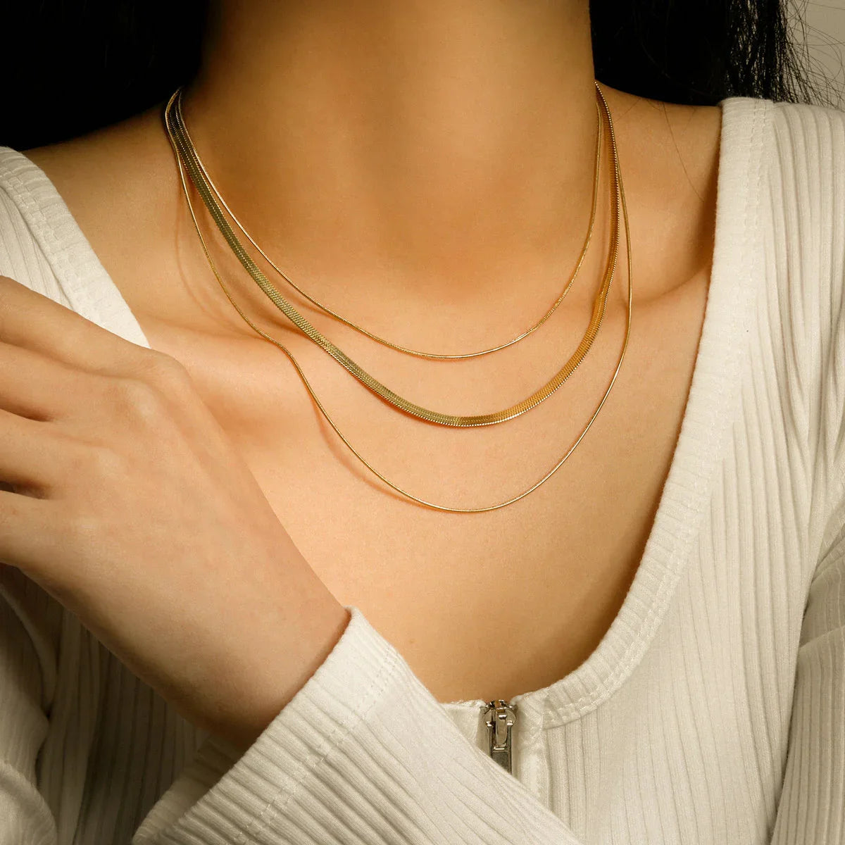 [GALE]Zafina Gold Necklace