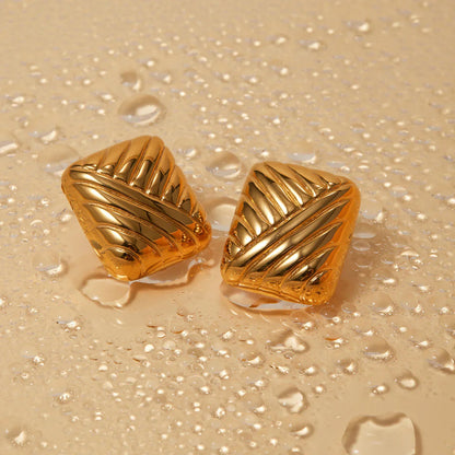 [GALE]Inez Gold Earrings