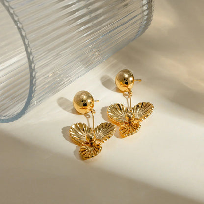 [GALE]Andrea Gold Earrings