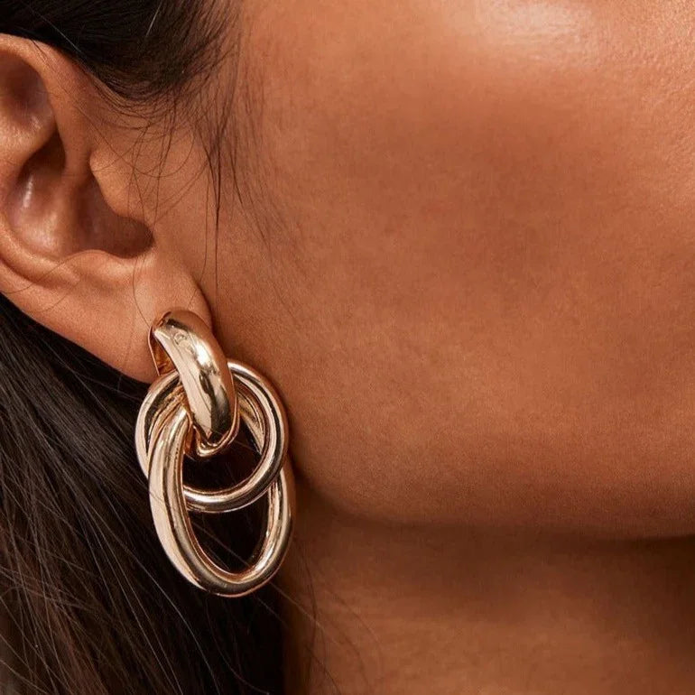 [GALE]Amarelda Gold Earrings