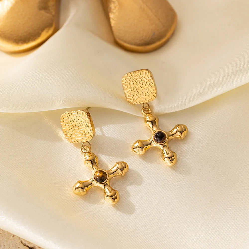 [GALE]Della Gold Earrings