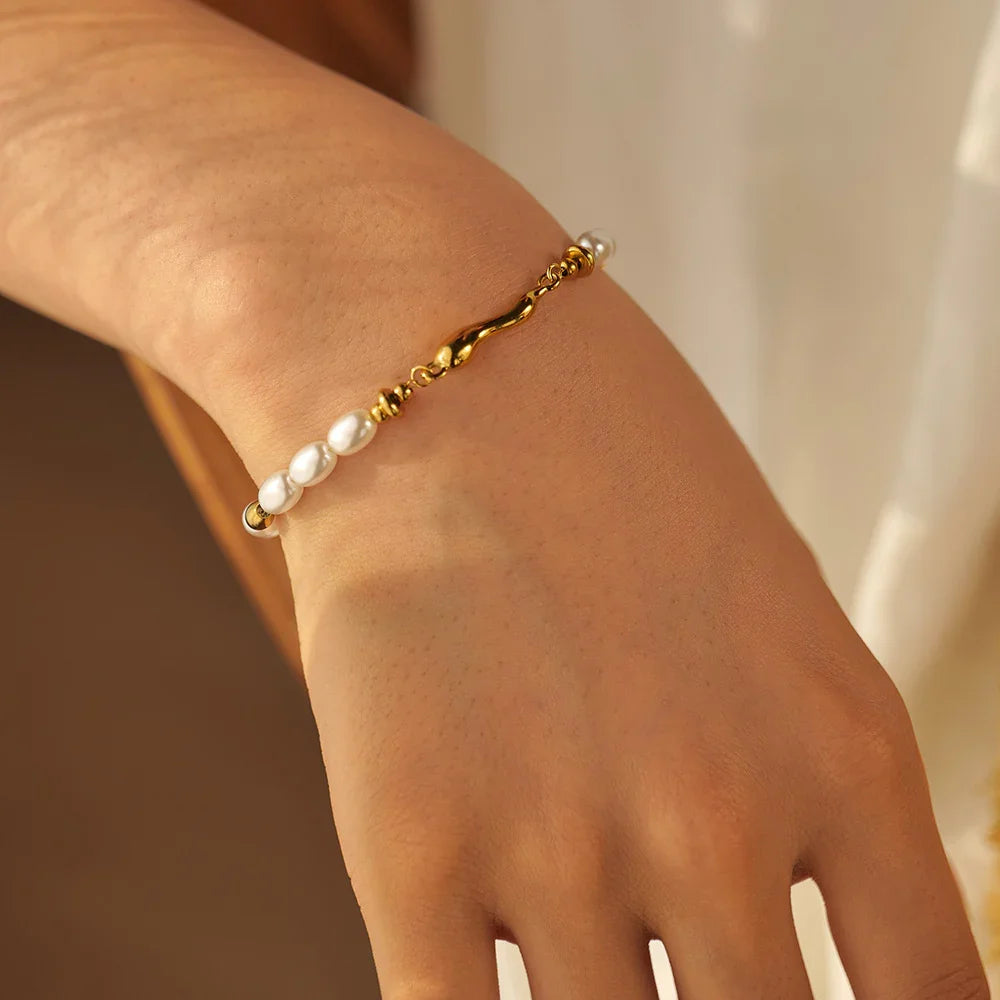 [GALE]Celina Freshwater Pearl Bracelet