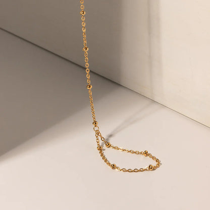 [GALE]Evelyne Gold Chain Bracelet