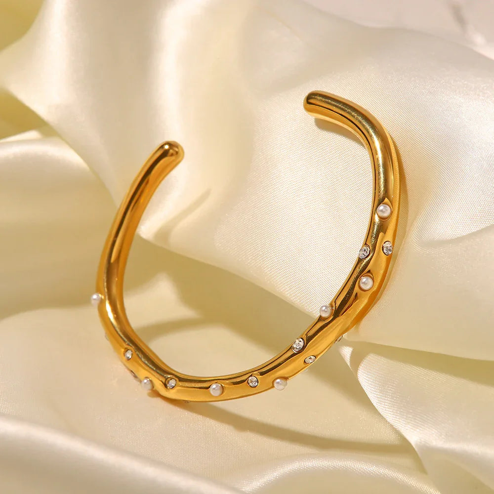 [GALE]Corisande Gold Bangle