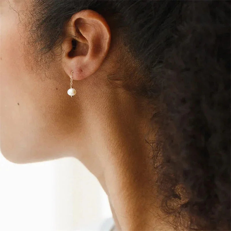 [GALE]Dorothy Pearl Earrings