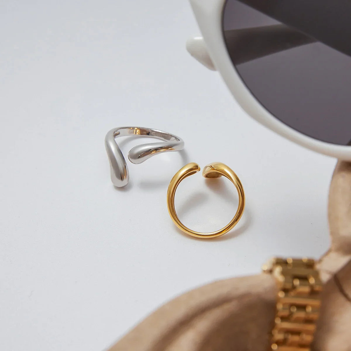 [GALE]Diane Twisted Band Ring